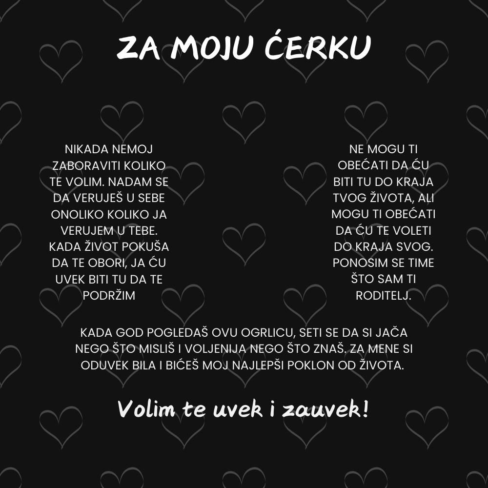 POSVETA ZA CERKU
