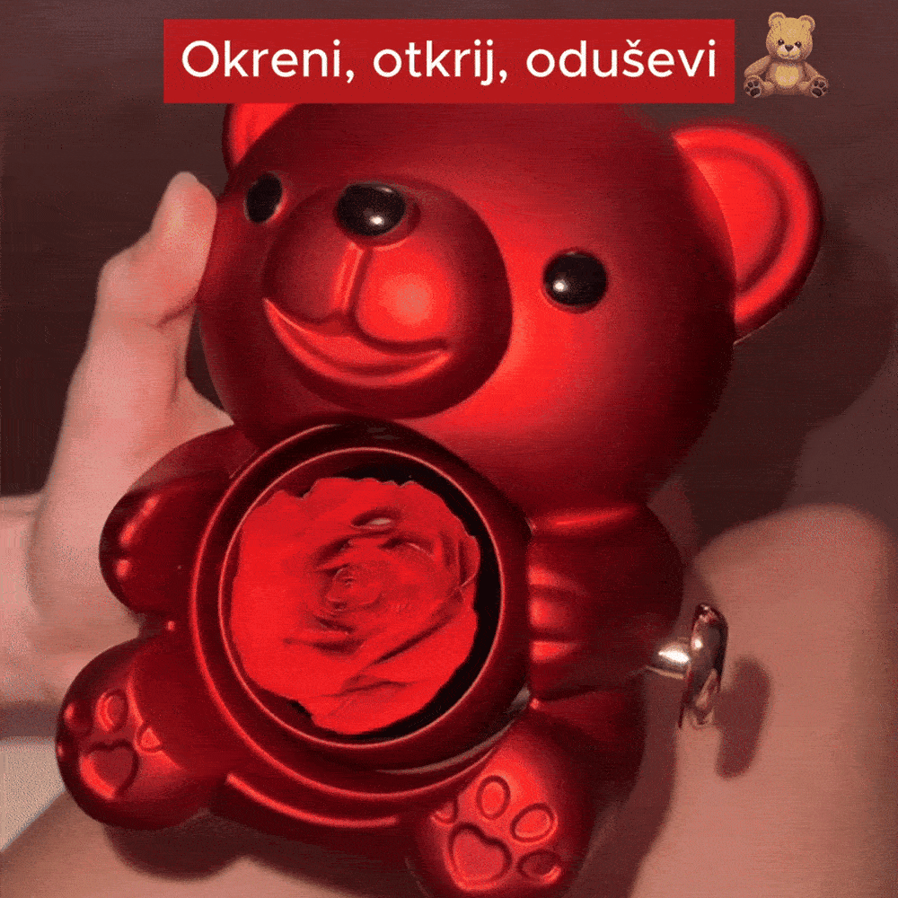 medvedic sa ruzom