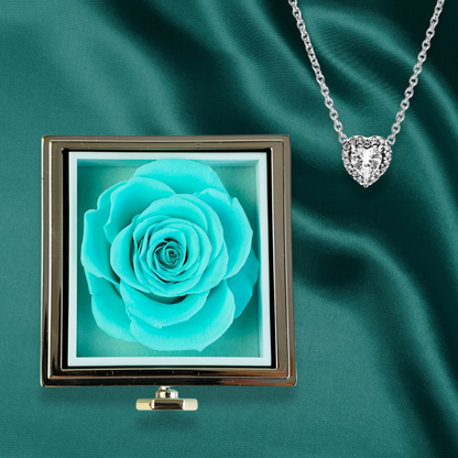 ADORIA - Ogrlica Iznenađenja Sa Ružom